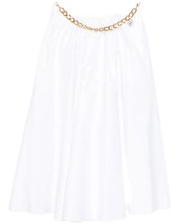 Elisabetta Franchi - Cotton Skirt - Lyst