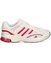adidas - Mesh-Panelled Logo-Patch Sneakers - Lyst
