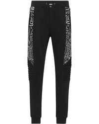 Philipp Plein - Bandana-Print Track Pants - Lyst
