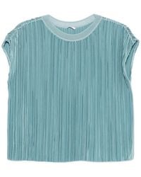 JOSEPH - Cedre Geplooid T-Shirt - Lyst