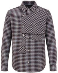 ANDERSSON BELL - Camisa Maey De Capas A Cuadros - Lyst