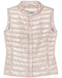 Herno - 'Vera' Padded Vest - Lyst