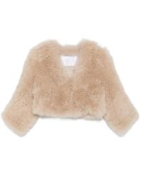 EVA - Fur Jacket - Lyst