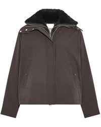 Yves Salomon - Shearling-Trim Hooded Parka - Lyst