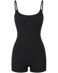 Rip Curl - Jane Ribbed-Knit Swimsuit - Lyst