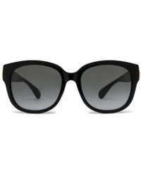 Gucci - Occhiali Da Sole Tondi Con Placca Logo - Lyst