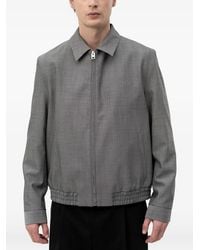HUGO - Zip-Up Elasticated-Hem Jacket - Lyst