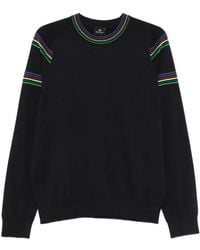 Paul Smith - Pull À Bords Rayés - Lyst
