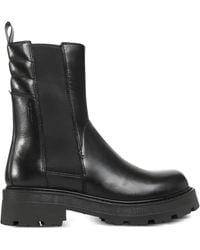Vagabond Shoemakers - Elastic-Panel Ankle Boots - Lyst