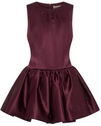 Nicholas - Karina Gathered Mini Dress - Lyst