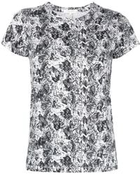 Rag & Bone - T-Shirt Con Stampa - Lyst