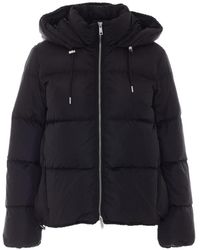 Add - Quilted Hooded Jacket - Lyst