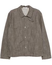 sunflower - Veste Boutonnée Labor À Rayures - Lyst