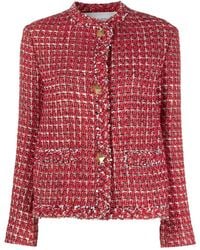 Valentino Garavani - スパンコール ツイードジャケット - Lyst