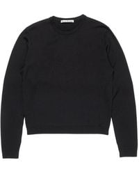 Acne Studios - Long-Sleeve Sweatshirt - Lyst