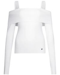 Liu Jo - Sweater With Thumbhole Sleeves - Lyst