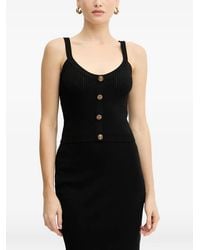 Guess - Emmie Ribbed Top - Lyst