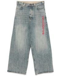 Balenciaga - ロゴ ジーンズ - Lyst