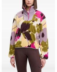 Columbia - Top Con Cremallera Y Motivo Floral - Lyst
