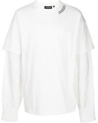 Mostly Heard Rarely Seen - Crinkle Woven ロングtシャツ - Lyst