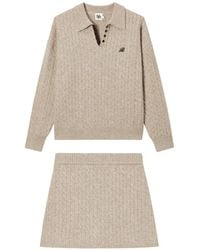 B+ AB - Cable-Knit A-Line Mini Skirt Set (Set Of Two) - Lyst