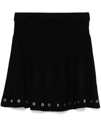 DKNY - Gromet-Detailing Skirt - Lyst