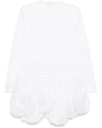 Comme des Garçons - Long-Sleeved Ruffle Dress - Lyst