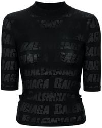 Balenciaga - Hemd mit grafischem Print - Lyst