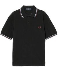 Fred Perry - Laurel-Wreath Short-Sleeve Polo Shirt - Lyst