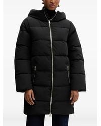 Silvian Heach - Hooded Zip Coat - Lyst