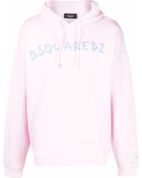 DSquared² - Sudadera con capucha y logo bordado - Lyst