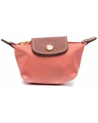 longchamp pink wallet