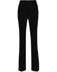 N°21 - Crepe Straight-Leg Trousers - Lyst