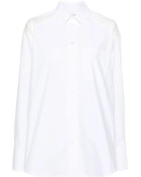 JW Anderson - Blouse Met Contrastvlak - Lyst