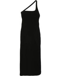 Gauchère - Midi-Jurk Met Halternek - Lyst