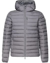 Save The Duck - Logo-Appliqué Puffer Jacket - Lyst