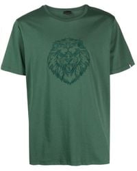 Billionaire - Embroidered-motif Short-sleeve T-shirt - Lyst