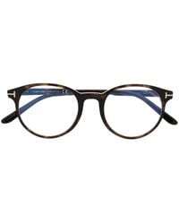Tom Ford - Round-Frame Optical Glasses - Lyst