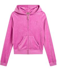 Juicy Couture - Heritage Velour Hoodie - Lyst