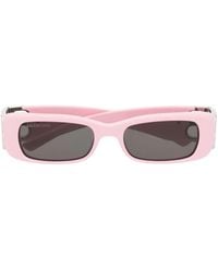 Balenciaga - Dynasty Acetate Rectangular Sunglasses - Lyst
