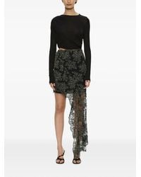 Christopher Esber - Verve Twisted-Lace Assymetric Dress - Lyst