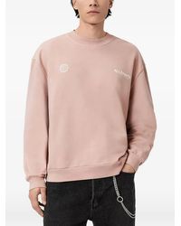 AllSaints - Sweat Emblem À Logo Imprimé - Lyst