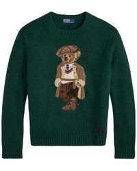 Polo Ralph Lauren - "Polo Bear" Crewneck Sweater - Lyst