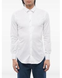 Giorgio Armani - Button-Down Collar Long-Sleeve Shirt - Lyst