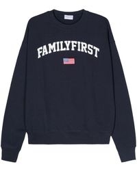 FAMILY FIRST - College Cotton Sweatshirt - Lyst