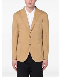 Biagio Santaniello - Blazer Boutonné À Revers Crantés - Lyst