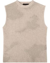 HELIOT EMIL - Débardeur En Laine À Col Ras Du Cou - Lyst