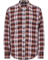 DSquared² - Multicolour Plaid Button-Up Shirt - Lyst