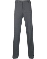 Canali - Pantalon de costume en laine à coupe droite - Lyst