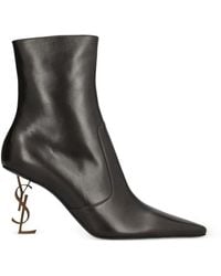 Saint Laurent - Opyum Booties - Lyst